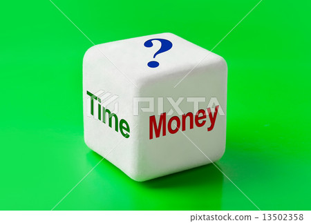Dice with words Time and Money Dice with words Time and Money 13502358
