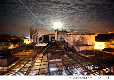 AFRICA MOROCCO FES MEDINA  13502518