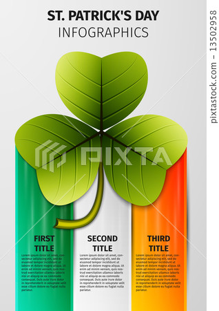 St. Patrick's Day infographics 13502958