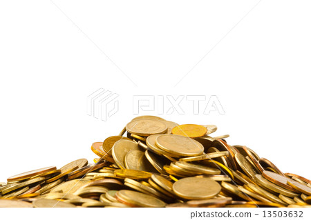 Heap of coins Heap of coins 13503632