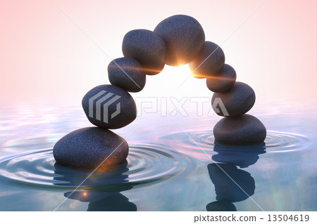 Zen stones. Arc 13504619