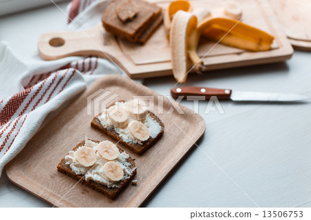 sandwich with banana sandwich with banana 13506753
