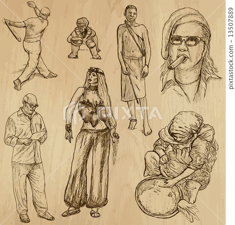 People - An hand drawn vector pack People - An hand drawn vector pack 13507889