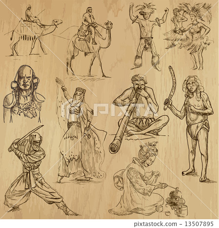 People - An hand drawn vector pack People - An hand drawn vector pack 13507895