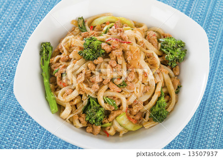 Dan Dan Noodles - Spicy Chinese noodles with minced pork Dan Dan Noodles - Spicy Chinese noodles with minced pork 13507937