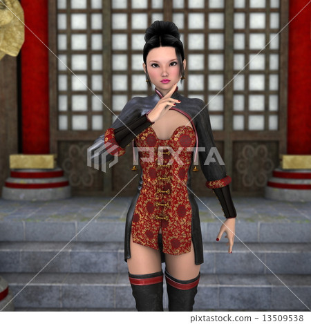 Kung Fu Chinese ladies 13509538