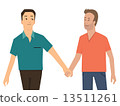 Gay holding hand 13511261