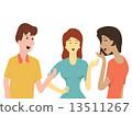 Friends talking 13511267