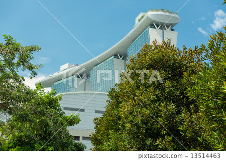 SINGAPORE - MAY 11: Marina Bay Sands Integrated Resort on May 11 13514463