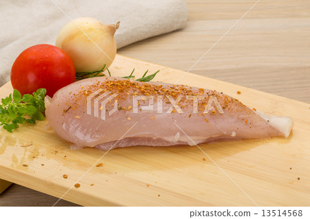 Raw chicken breast Raw chicken breast 13514568