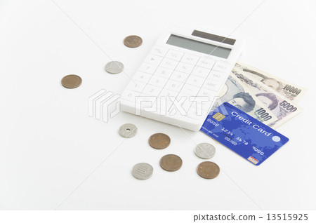 Credit and calculator and money Credit and calculator and money 13515925