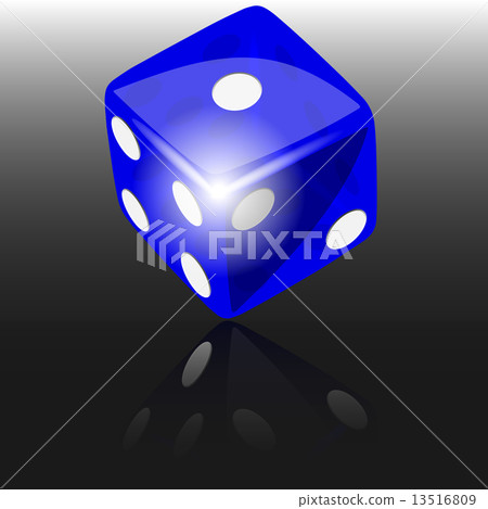 Blue dice Blue dice 13516809