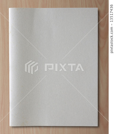 gray recycled notebook on wood background gray recycled notebook on wood background 13517436