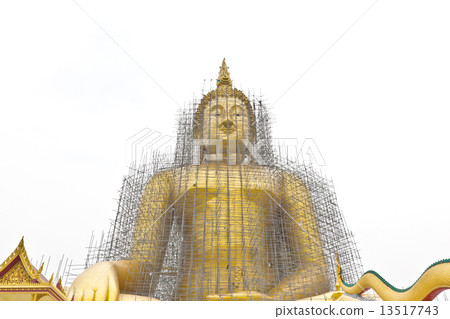 reconstruction of gold buddha 13517743