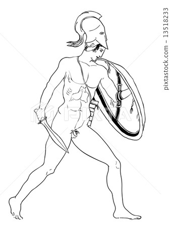 hero - warrior of ancient Greece 13518233