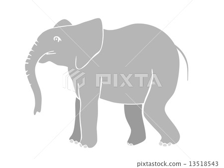 elephant - vector 13518543