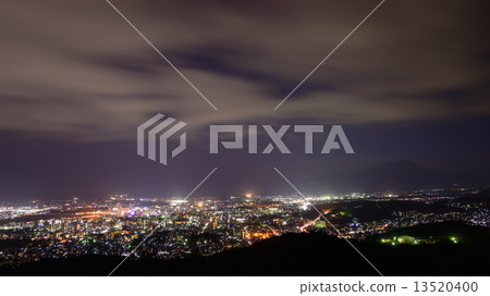 Night view of Morioka Night view of Morioka 13520400