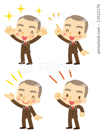 Refreshing mature businessman Refreshing mature businessman 13522170