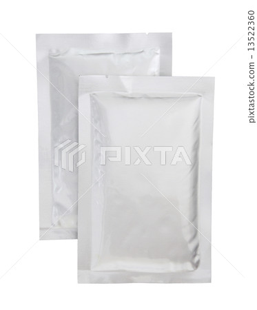 plastic package isolated on white background plastic package isolated on white background 13522360