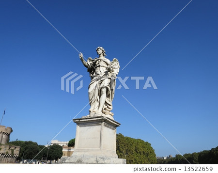 Sant'Angelo Bridge Angel statue 13522659