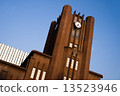 The University of Tokyo Yasuda auditorium in the western sun 13523946