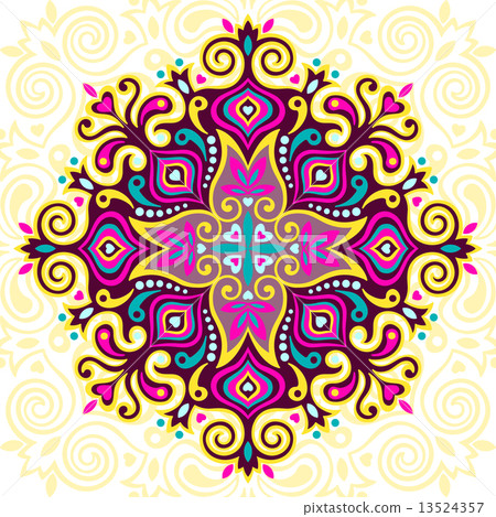 Flower Mandala. Abstract element for design Flower Mandala. Abstract element for design 13524357