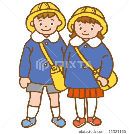 2個幼兒園的孩子 13525160