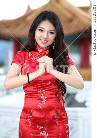 Pretty in Red Cheongsam Pretty in Red Cheongsam 13525201