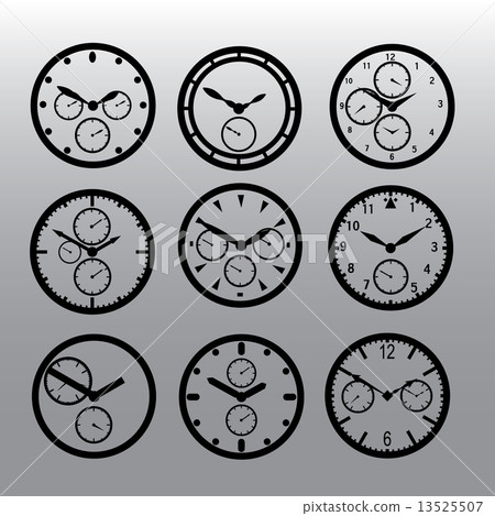 chronograph watch dials eps10 13525507