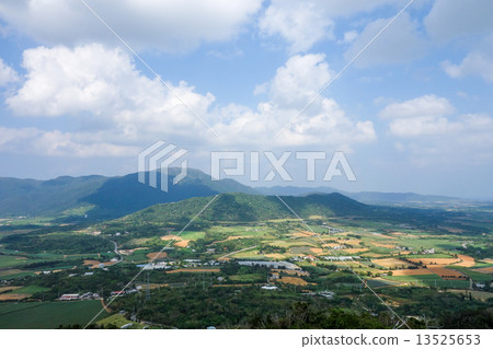 Okinawa Prefecture View from the observation deck of the south island of Ishigakijima 13525653