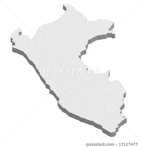 Peru map country 13527477