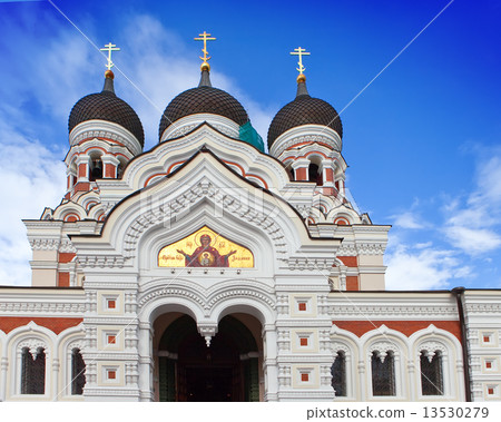 Alexander Nevsky Cathedral. Old city, Tallinn, Estonia. 13530279