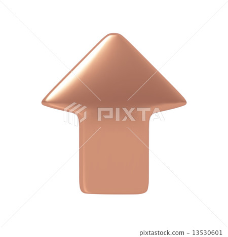 Bronze arrow. - Stock Illustration [13530601] - PIXTA