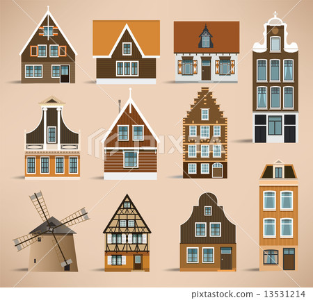 Dutch houses Dutch houses 13531214