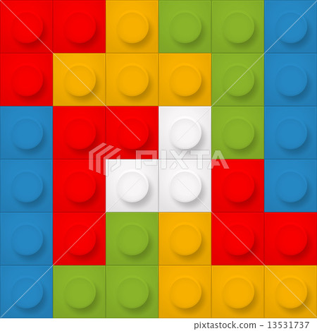 Color constructor blocks seamless background 13531737