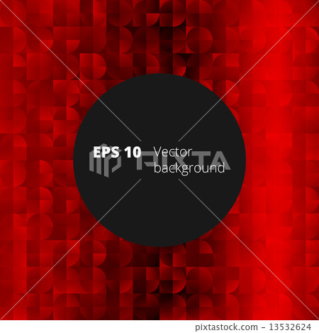 Mosaic from circle and square elements for your design Mosaic from circle and square elements for your design 13532624