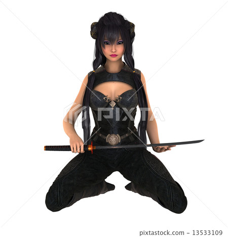 Female swordsman 13533109