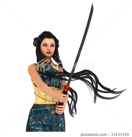 Female swordsman Female swordsman 13533159