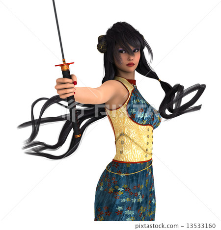 Female swordsman Female swordsman 13533160