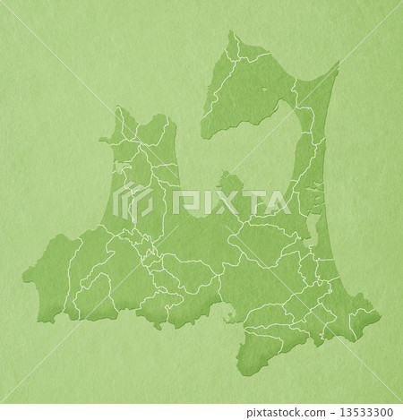 Aomori Prefecture Map 13533300