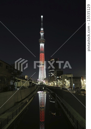 東京天空樹聖誕節點亮 13535129