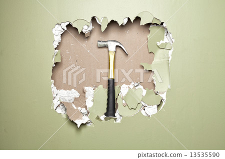 Break green wall hammer Break green wall hammer 13535590