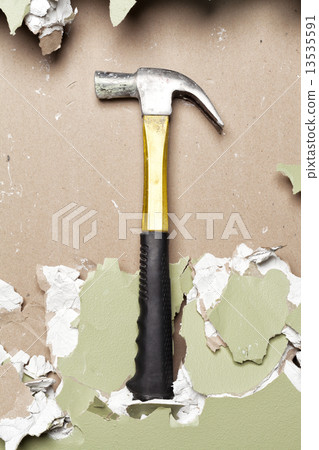 Break green wall hammer Break green wall hammer 13535591