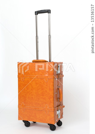 Suitcase with casters 13536157