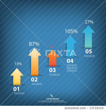Colorful vector design for workflow layout Colorful vector design for workflow layout 13538328