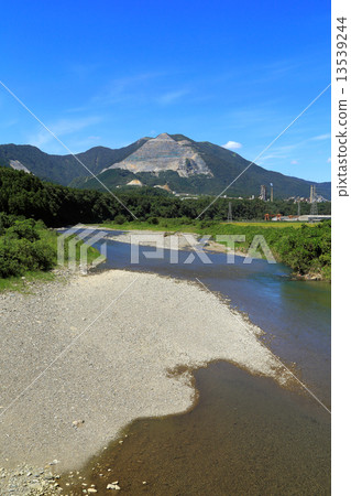 從北aku橋開始的藤原山和目黑河 13539244