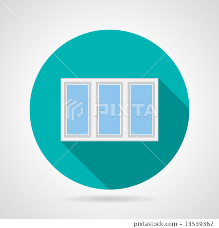 Flat vector icon for plastic window - Stock Illustration [13539362] - PIXTA