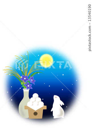 Moonlight dumpling and rabbits 13540190