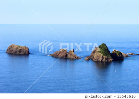 Kusashima和Oze從Marukizaki天文台觀看 Kusashima和Oze從Marukizaki天文台觀看 13543616