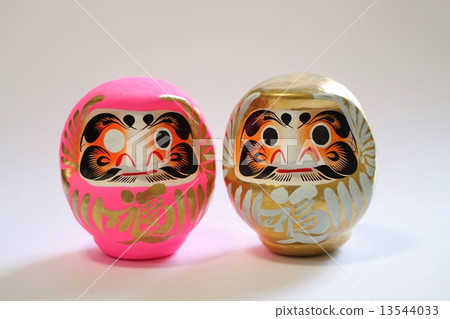 達摩（金色和粉紅色） 13544033